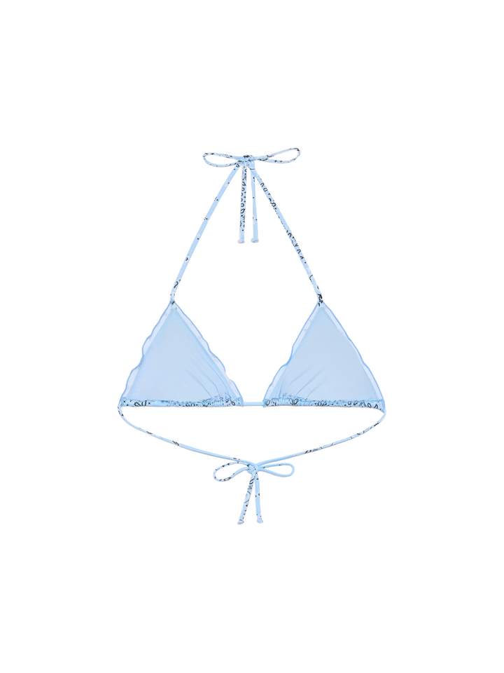 Sagittarius classic triangle top with bandanna print
