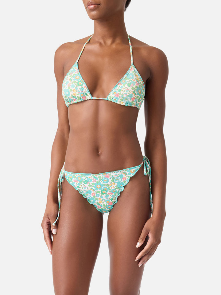 Sagittarius Miami Betsy Bikini mit floralem Triangel-Oberteil | Special Edition 