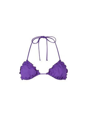 Top a triangolo da spiaggia da donna viola Sagittarius