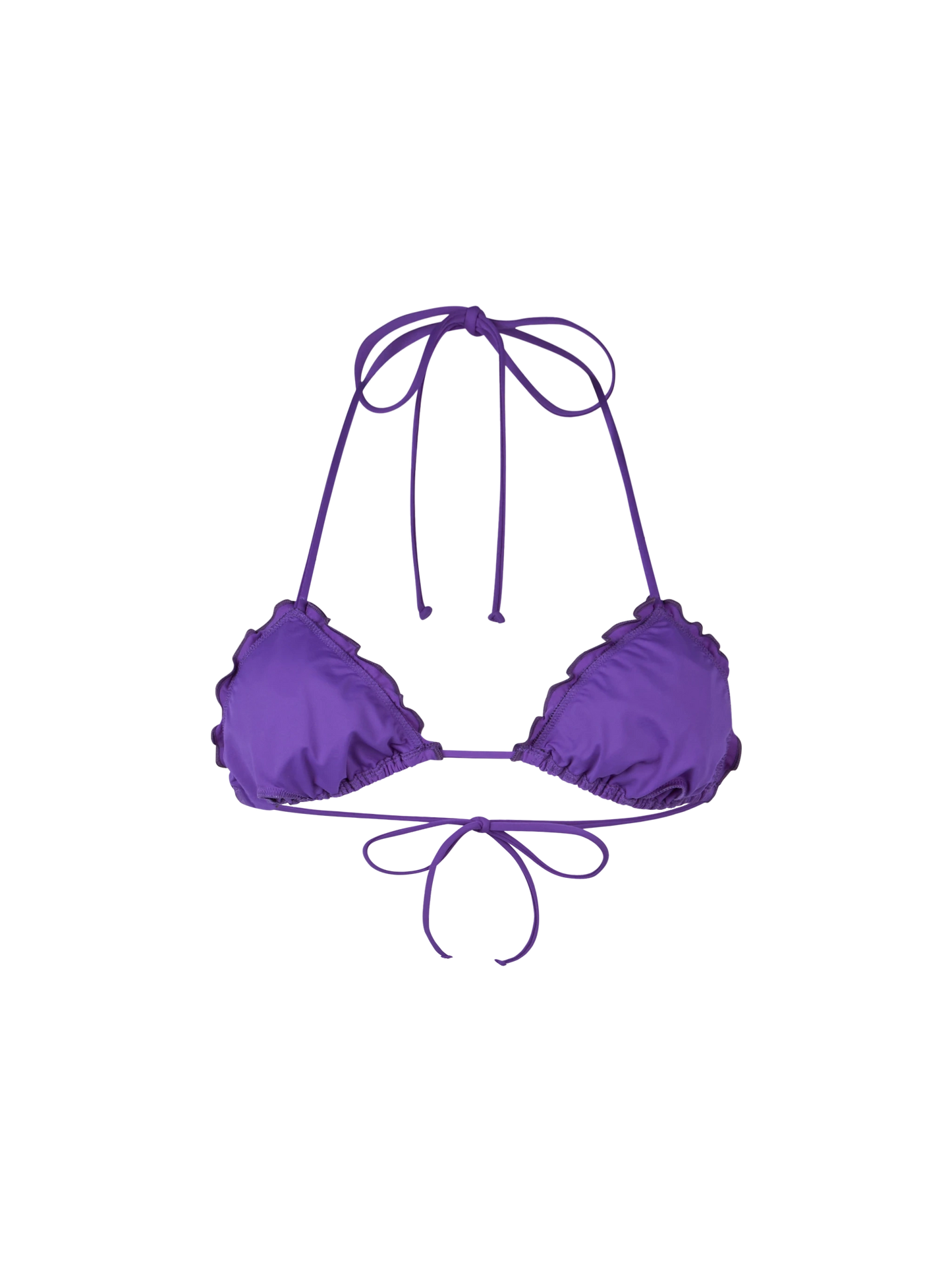 Top a triangolo da spiaggia da donna viola Sagittarius
