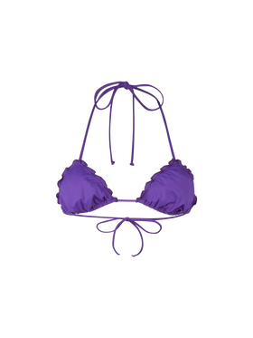 Top a triangolo da spiaggia da donna viola Sagittarius
