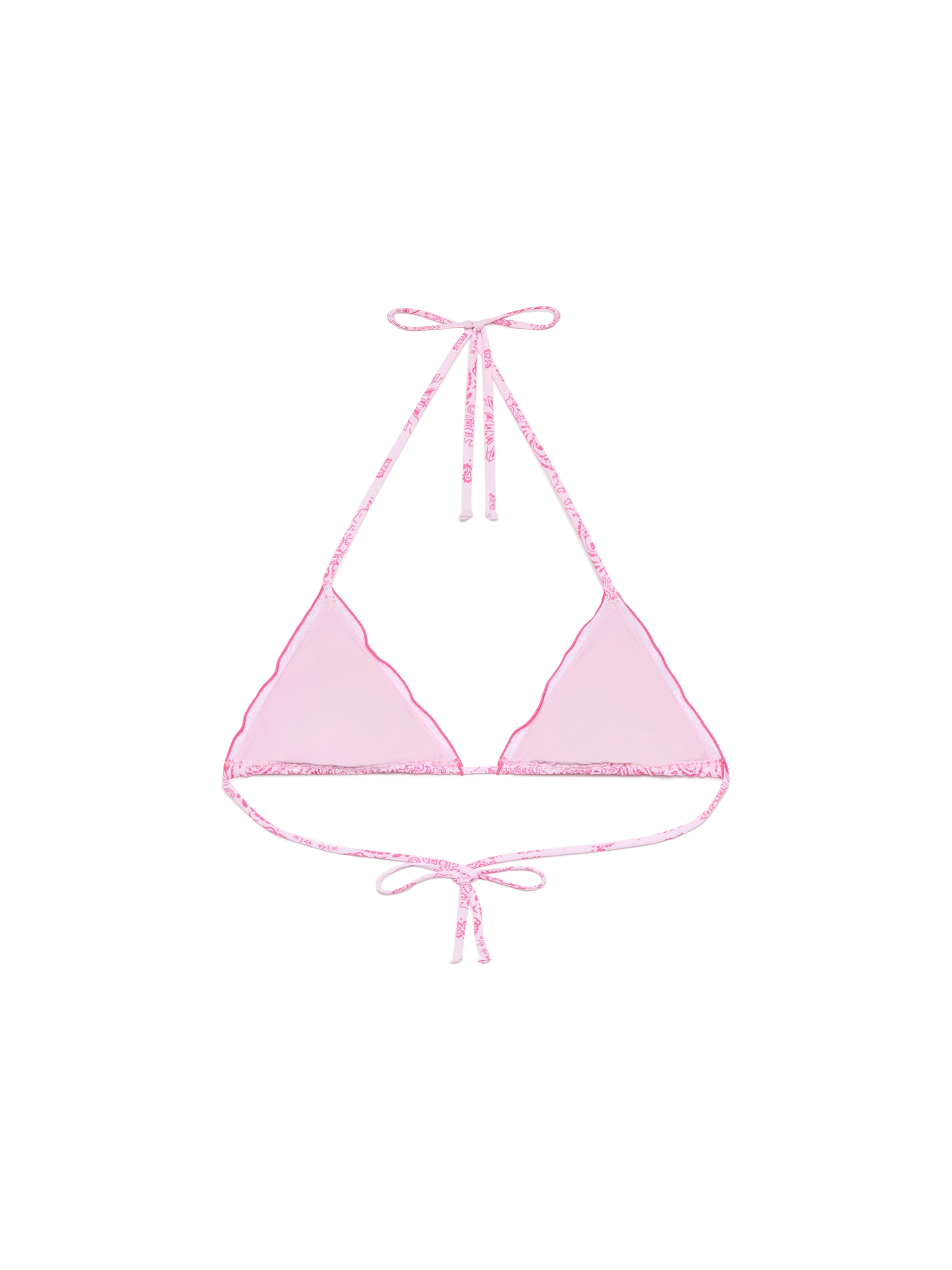 Sagittarius classic triangle top with bandanna print