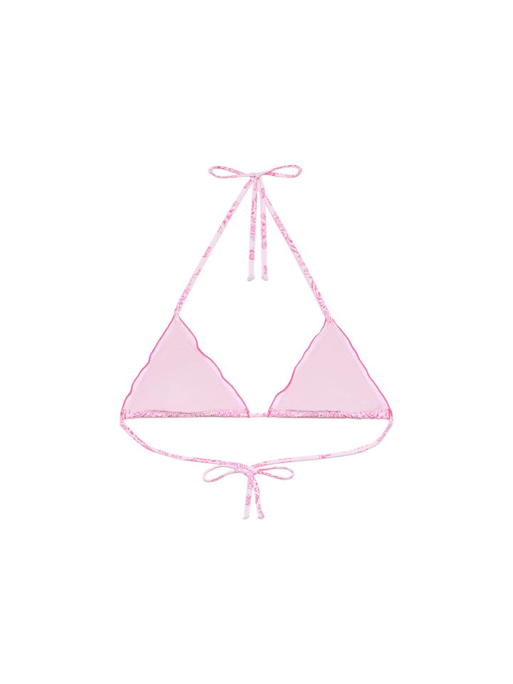 Sagittarius classic triangle top with bandanna print