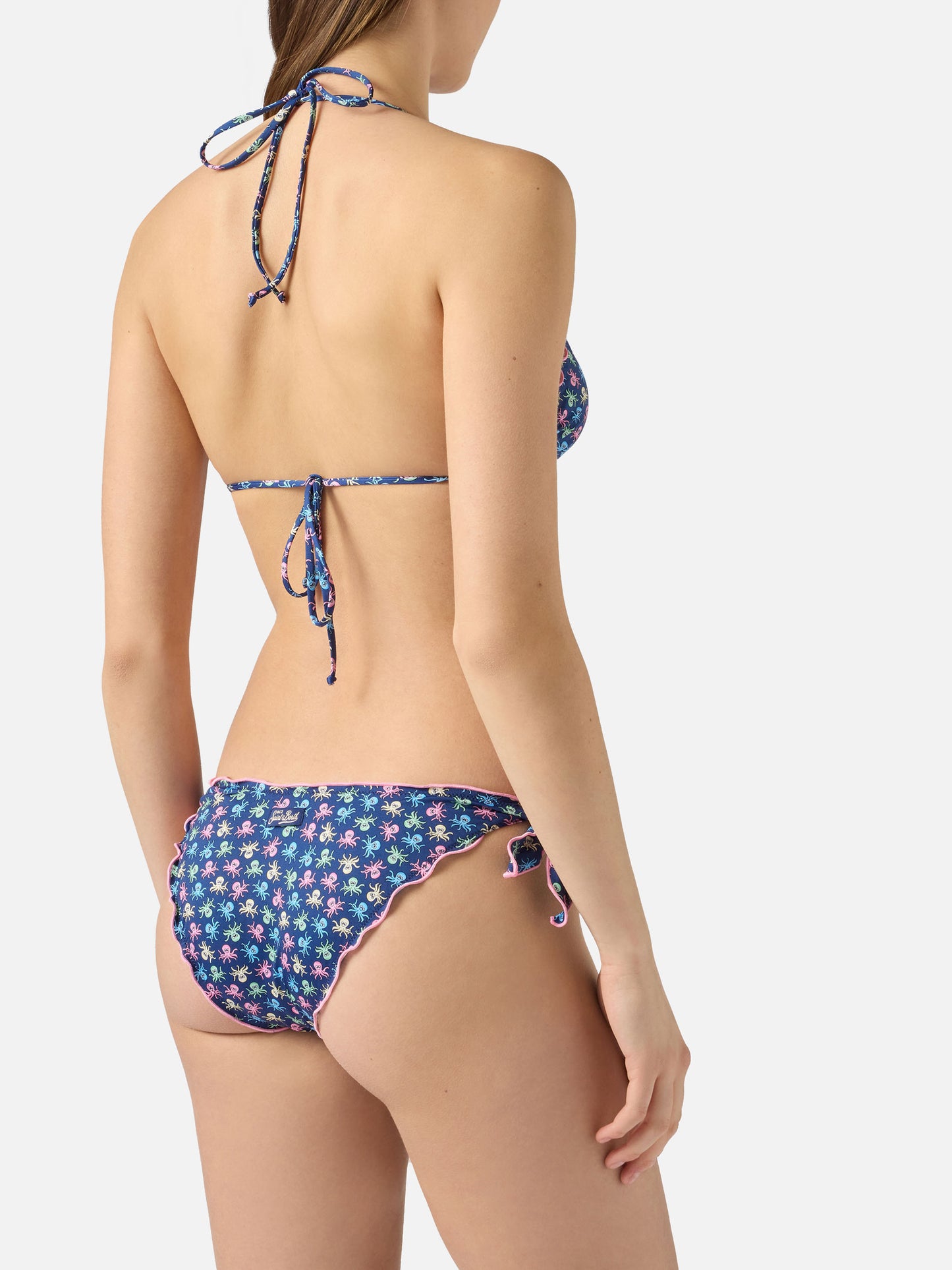 Sarius bikini triangolo classico con stampa polipetti