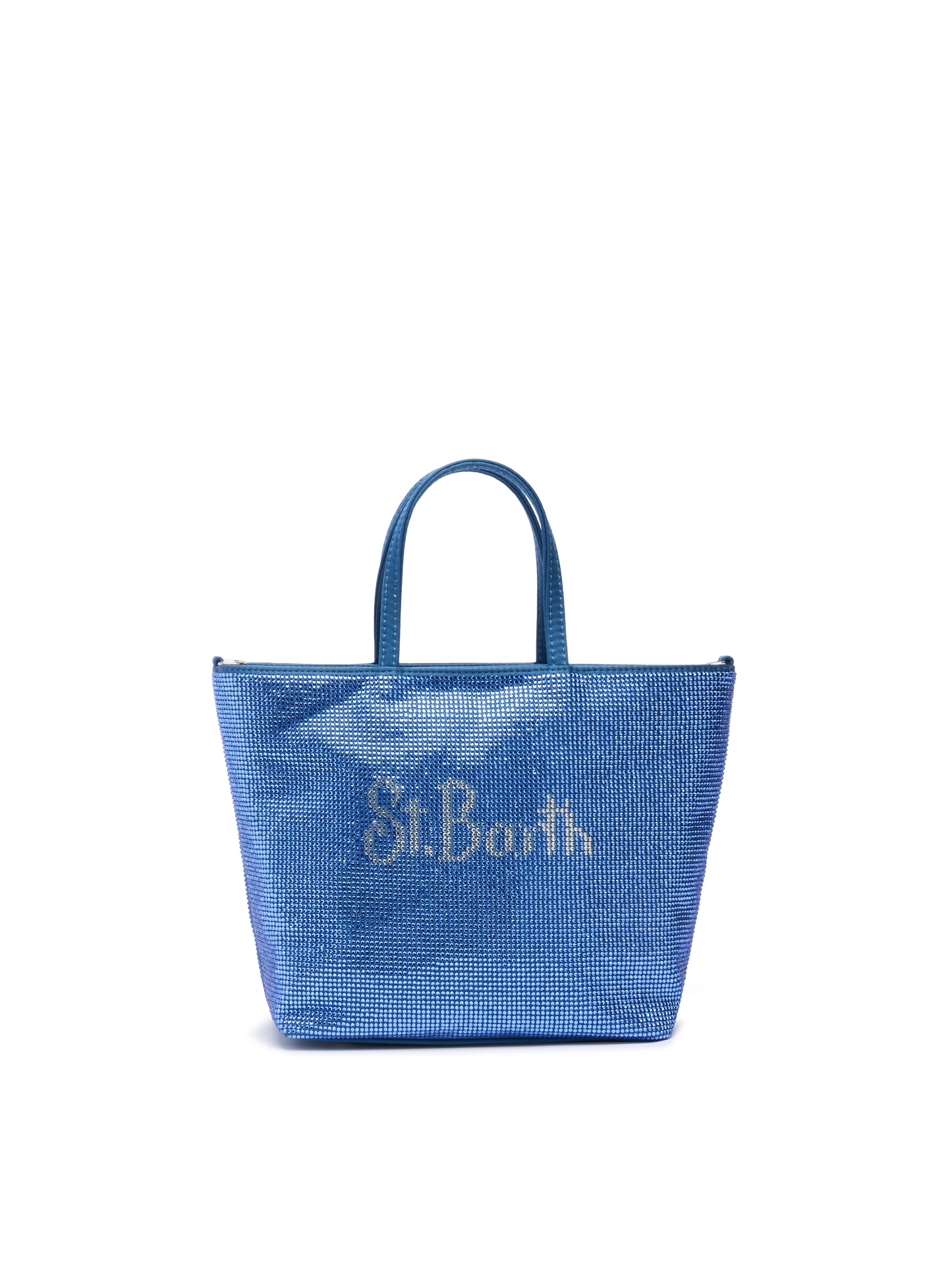 Strass Mini Bag with steel blue rhinestones - MC2 Saint Barth