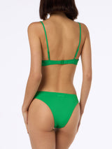 Grüner Bügel-Bralette-Bikini für Damen Salina Lido