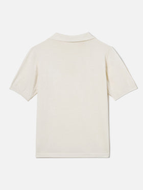 Cremefarbenes Sloan Jr Poloshirt 