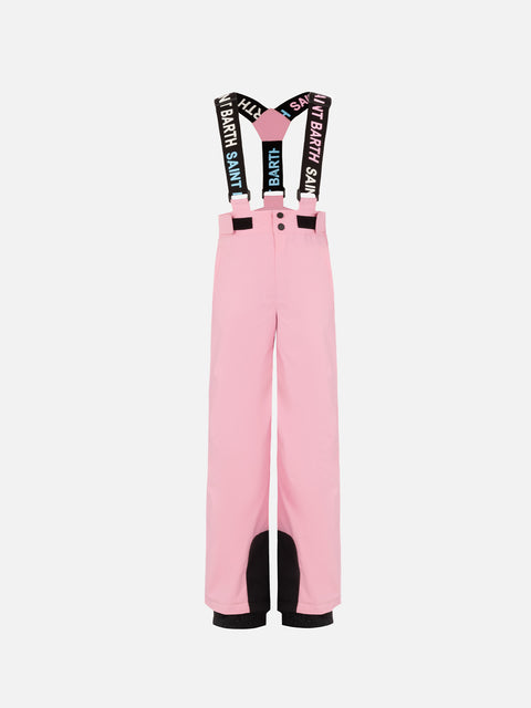 Girl pink ski pants Sarenne - MC2 Saint Barth