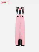 Girl pink ski pants Sarenne