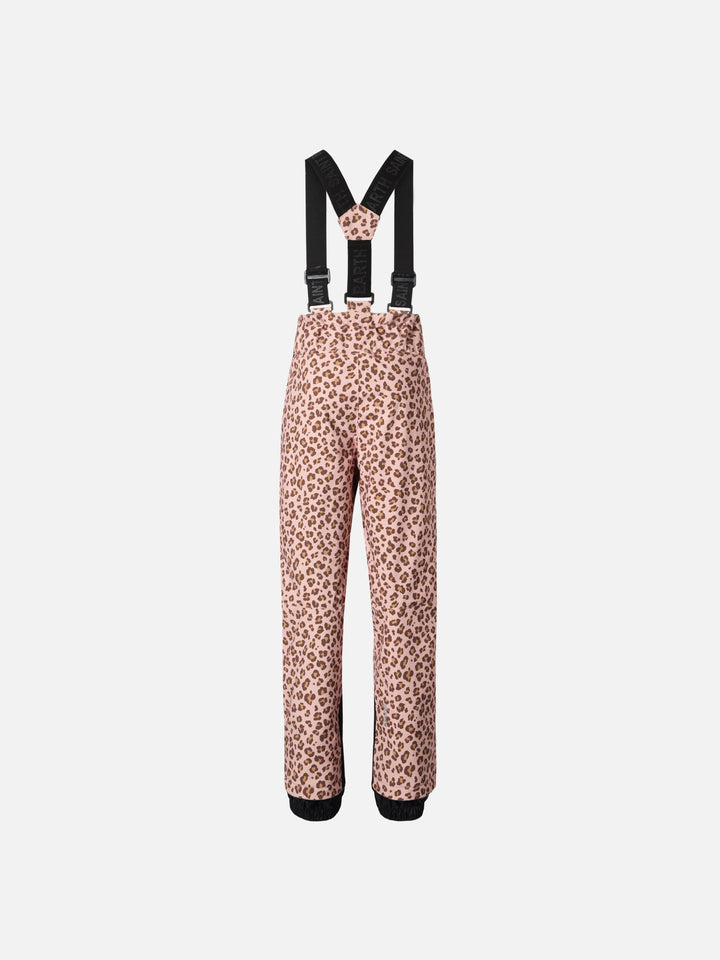 Ski pants Sarenne with leopard print