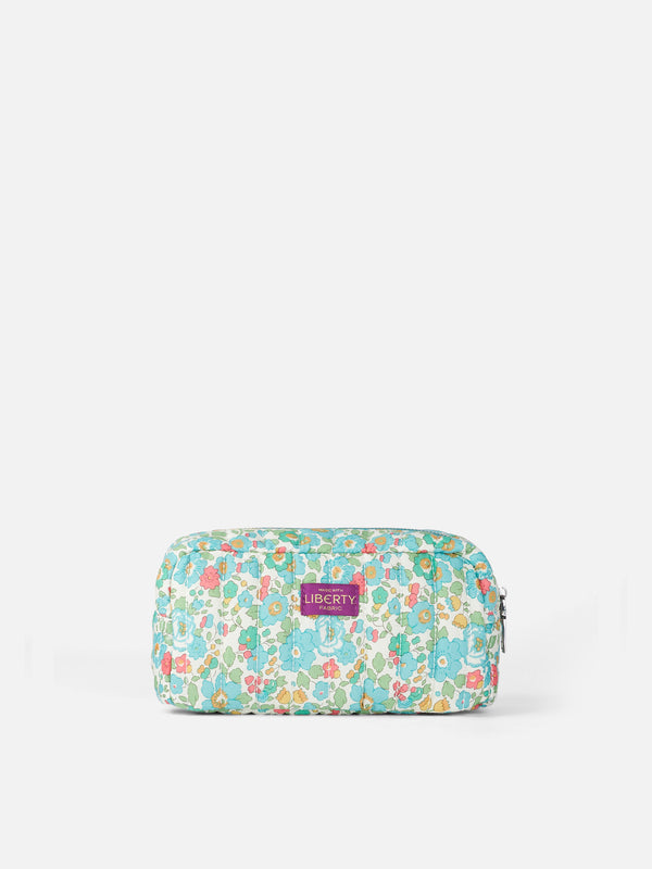 Betsy patch quilted Soft Pouch | MADE WITH LIBERTY FABRIC