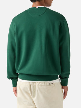 Grünes Baumwoll-Sweatshirt Soho mit Snoopy-Print | Special edition 