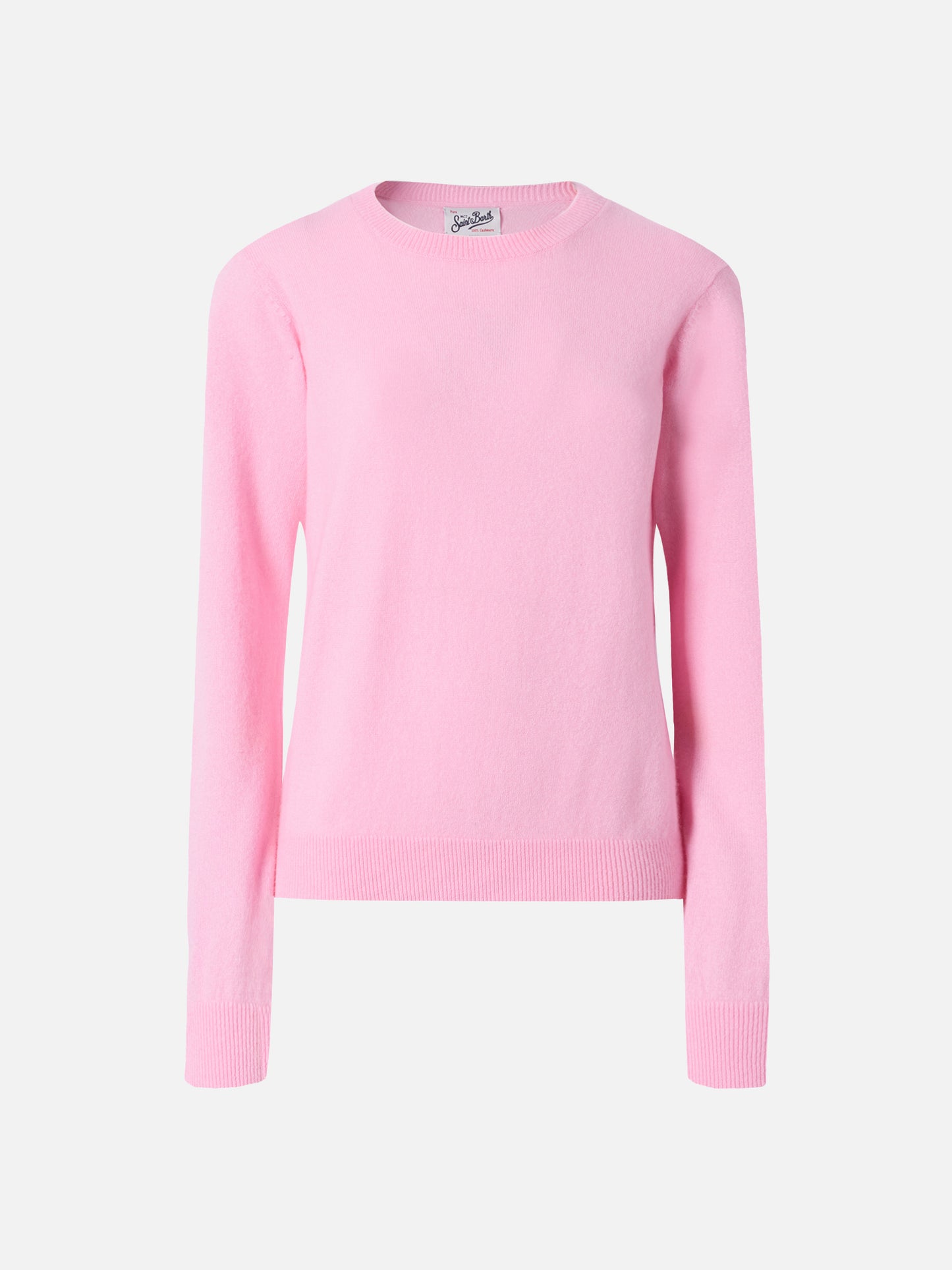 Pullover Sorbonne aus 100 % Kaschmir in Rosa