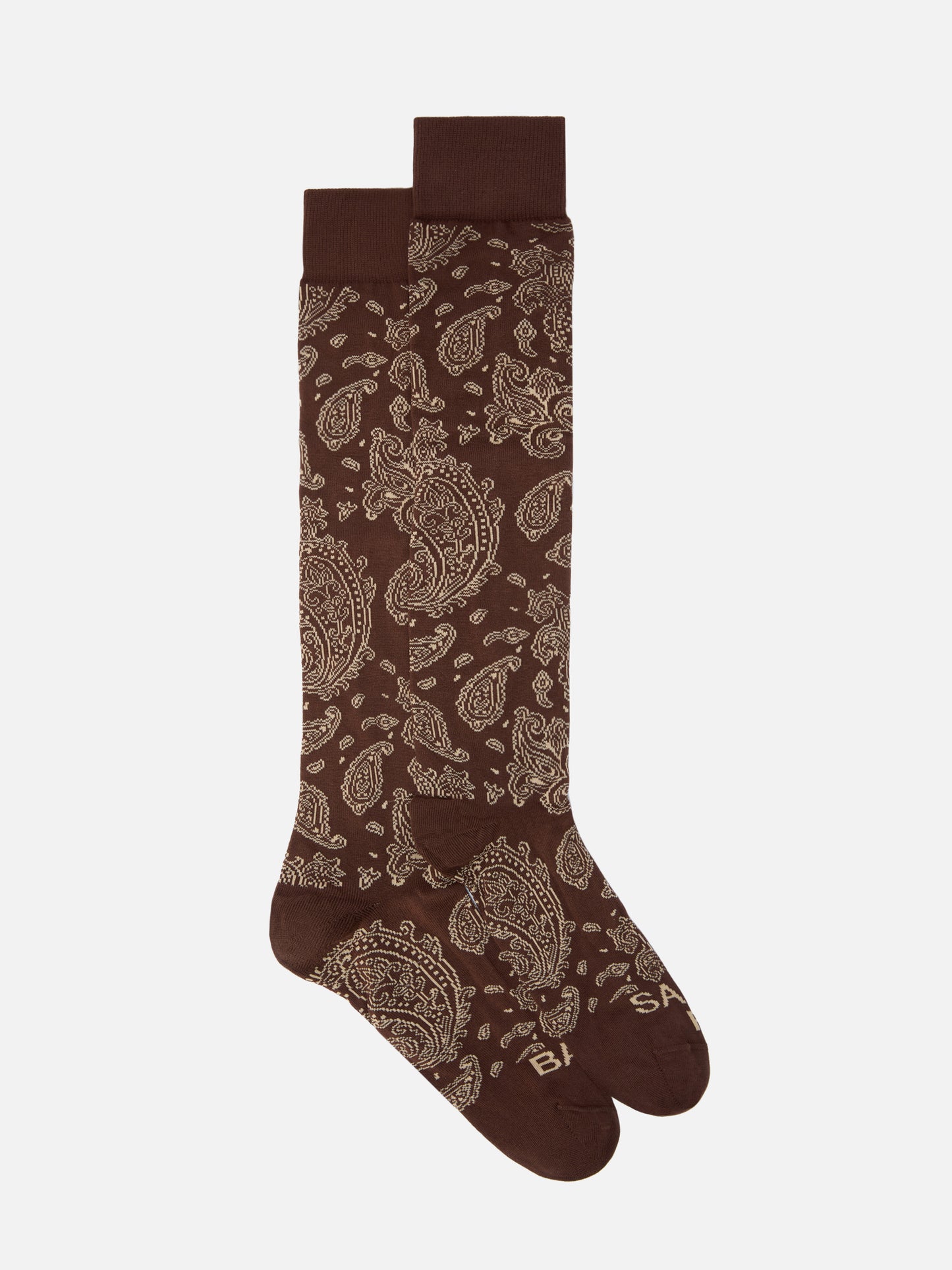 Socken aus Baumwollmischung mit Paisley-Jacquardmuster