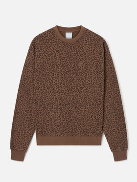 Stardust-Sweatshirt mit Leopardenprint 