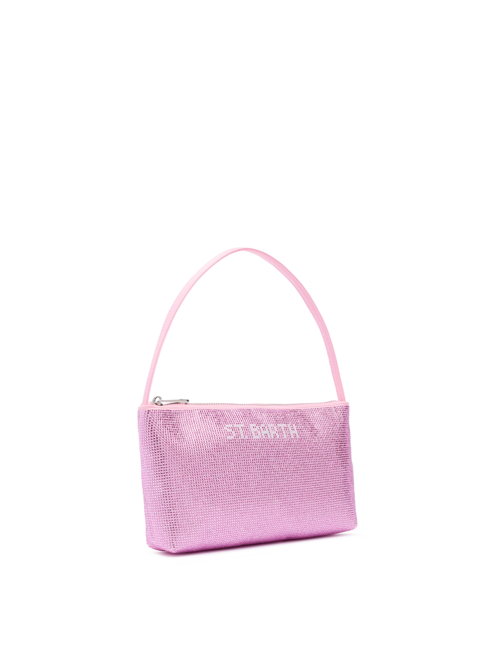 Mini bag Strassy with pink rhinestones - MC2 Saint Barth