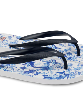 Flip flops Tommy with sharks print | AI CO-CREATED DESIGN BY RICKDICK - POWERED BY RED-EYE
