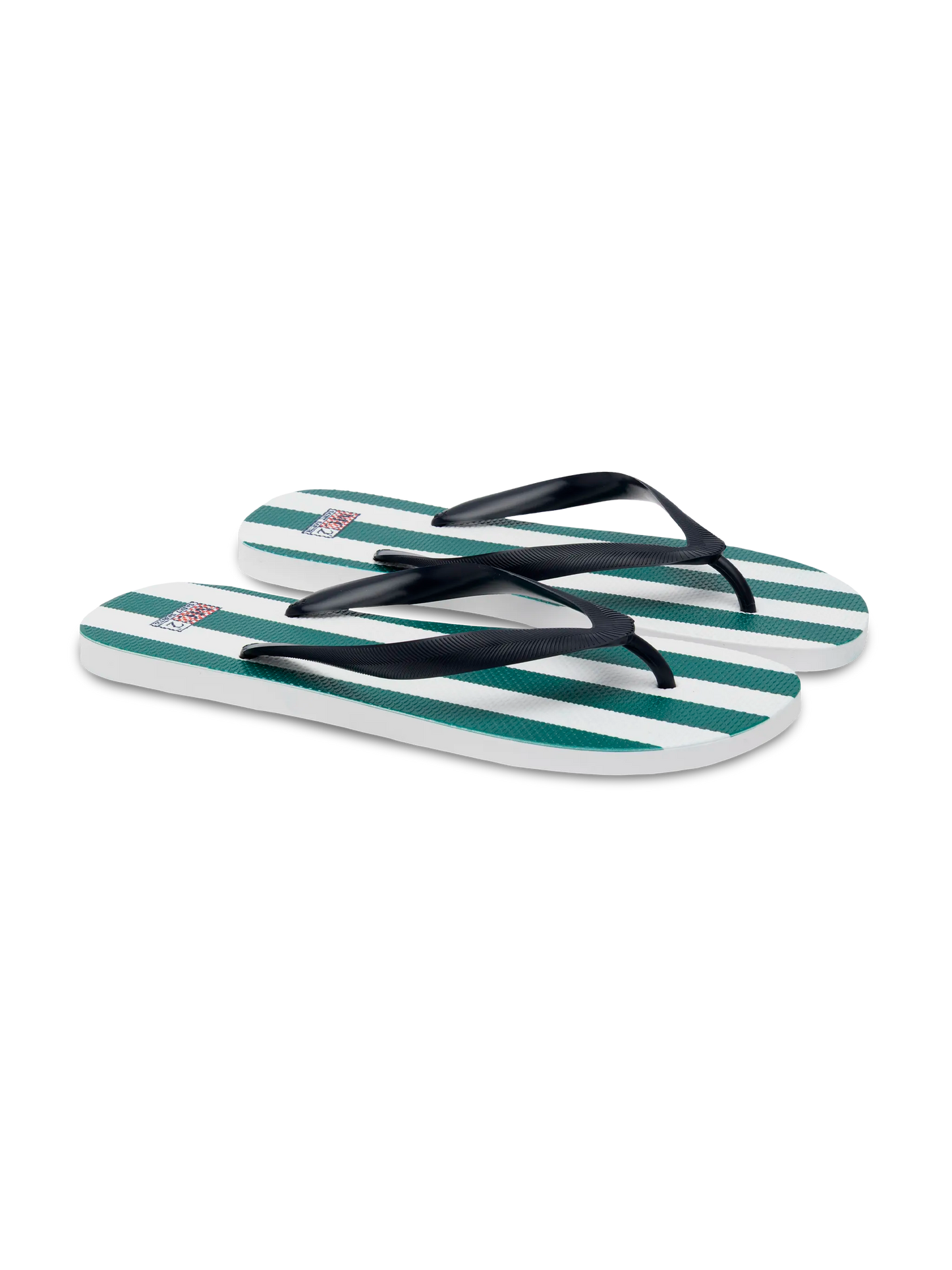 Flip flops Tommy with striped print