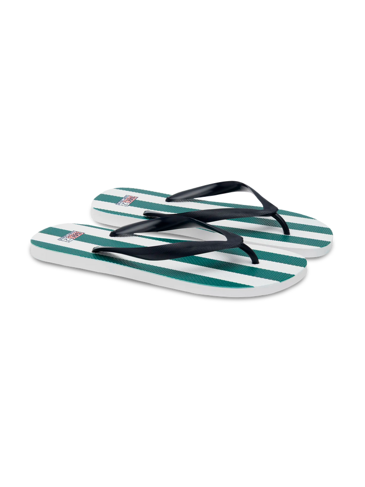 Flip flops Tommy with striped print