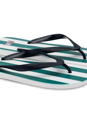 Flip flops Tommy with striped print