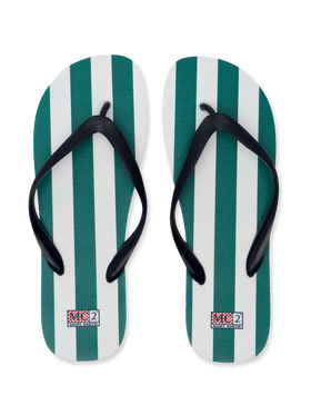 Flip flops Tommy with striped print