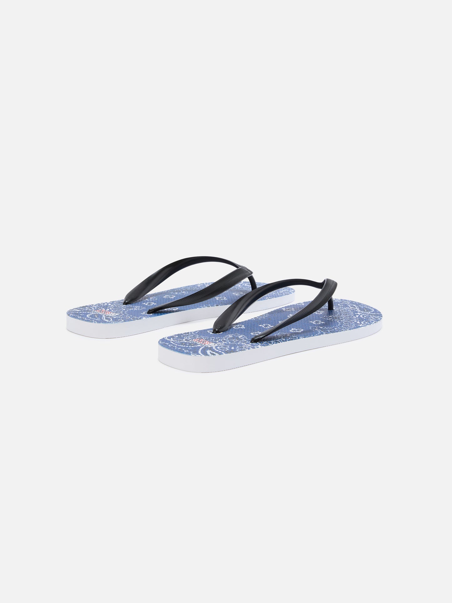 Chanclas slip-on de goma Tommy con estampado bandana 