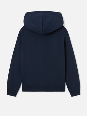 Marineblauer blue Toronto Hoodie aus Baumwollmischung mit SB Legacy-Monogramm 