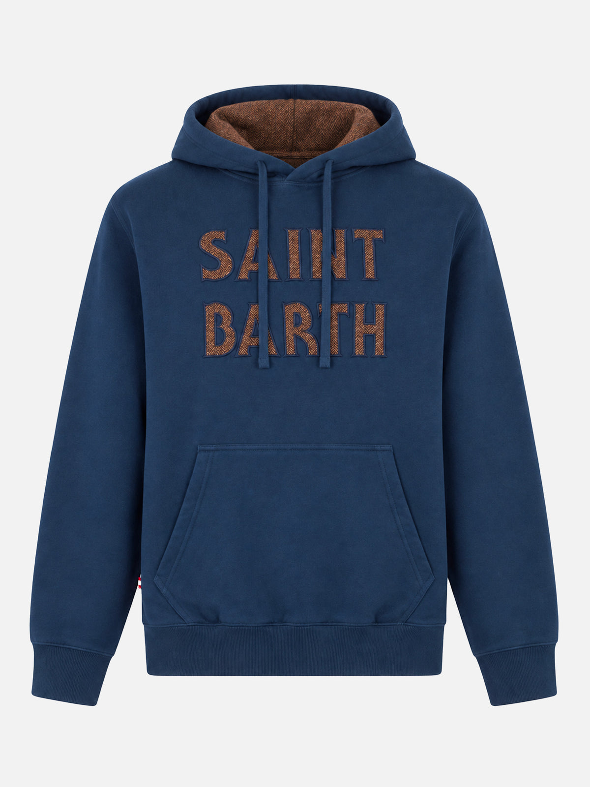 Sweat à capuche bleu Tribeca avec patch 