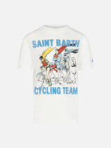 Baumwoll-T-Shirt für Jungen mit Aufdruck des Radsportteams SAINT BARTH | WARNER BROS SPECIAL EDITION