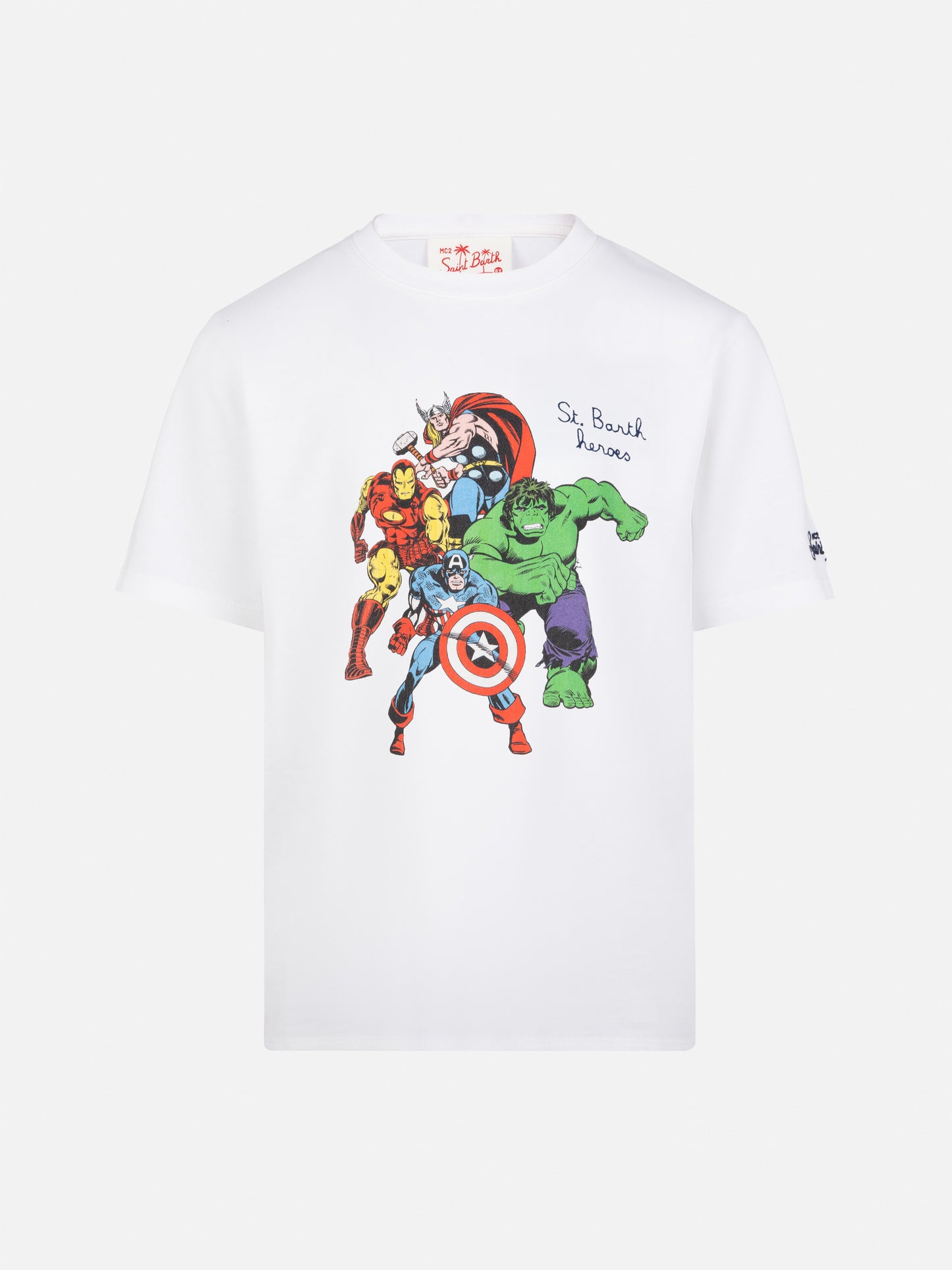 T-shirt in cotone con stampa supereroi Marvel | MARVEL SPECIAL EDITION