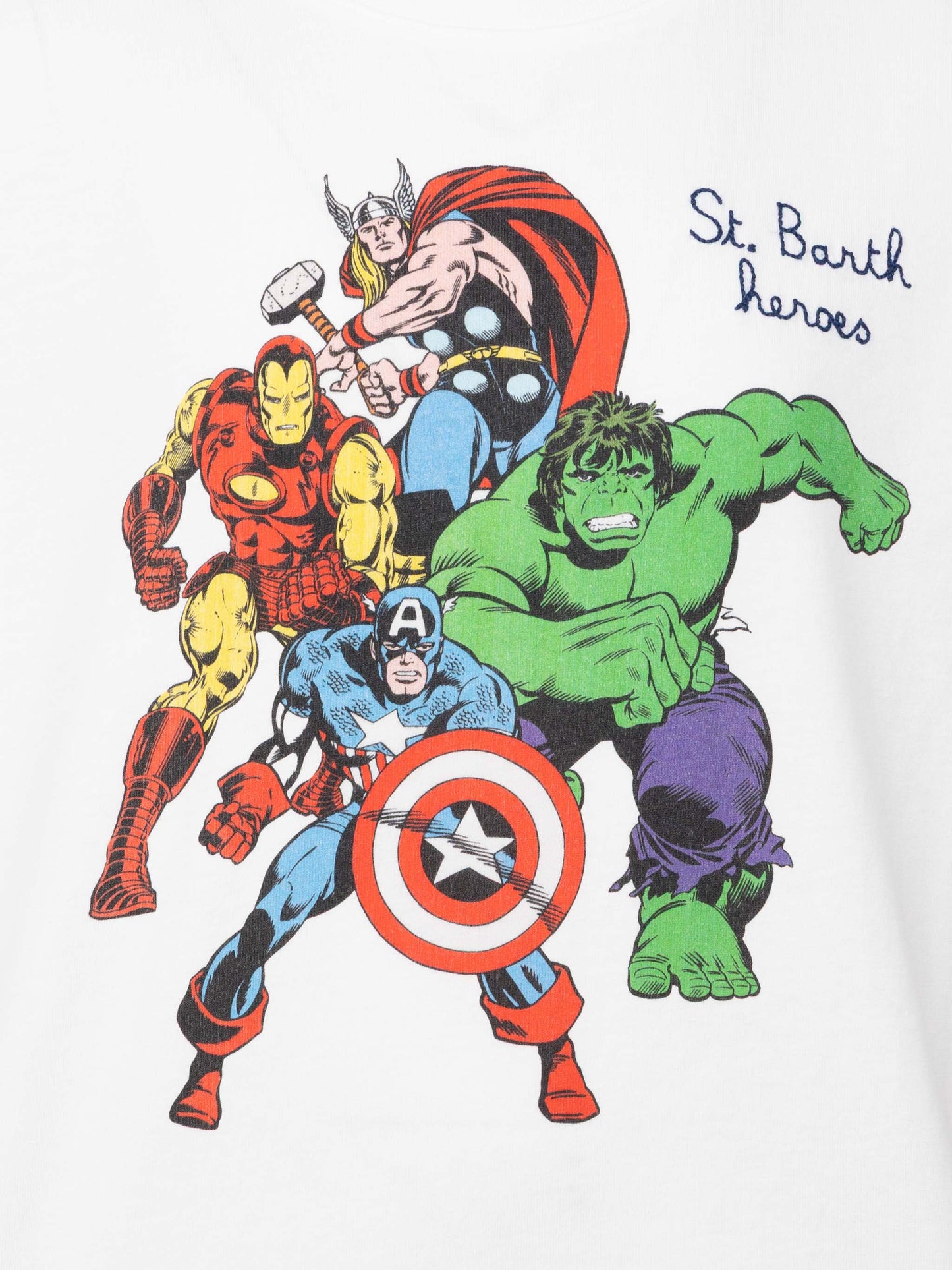 T-shirt in cotone con stampa supereroi Marvel | MARVEL SPECIAL EDITION