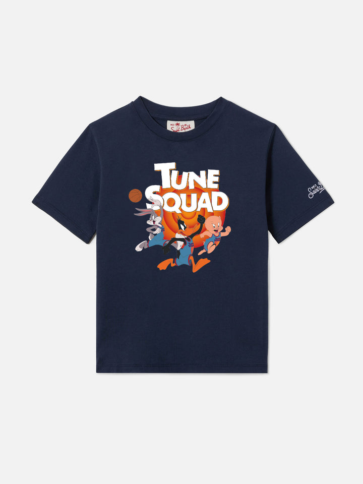 T-shirt garçon en coton avec imprimé Tune squad | TUNE SQUAD SPECIAL EDITION 