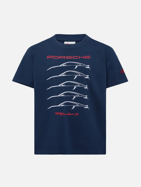 Cotton t-shirt with Porsche 911S Turbo  print|PORSCHE SPECIAL EDITION