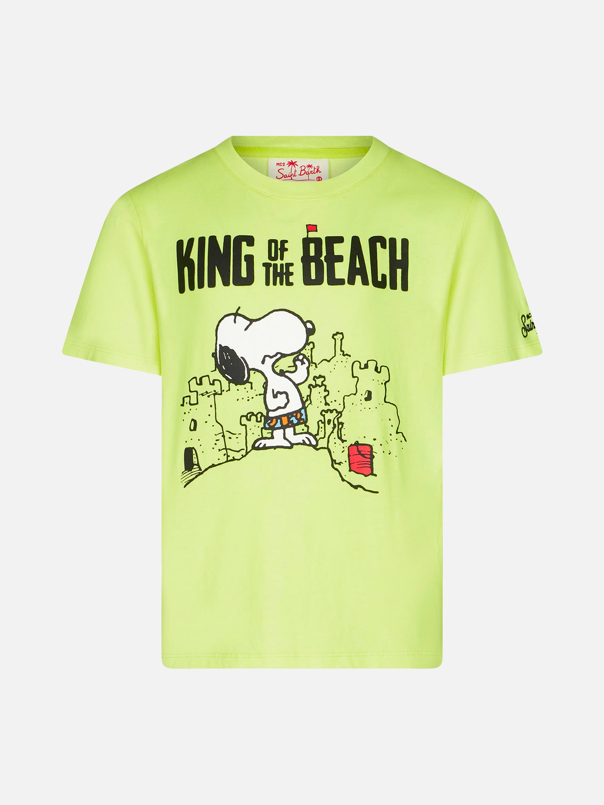 Boy cotton t-shirt with Snoopy print | PEANUTS® SPECIAL EDITION - MC2 Saint Barth