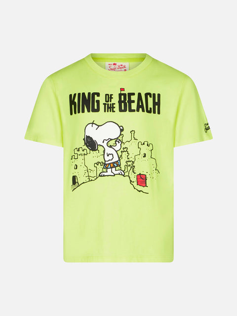 Boy cotton t-shirt with Snoopy print | PEANUTS® SPECIAL EDITION - MC2 Saint Barth