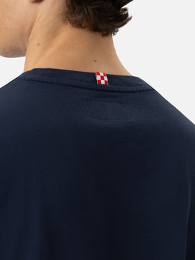 T-Shirt aus Bio-Baumwolle mit St. Barth Sport Club-Print