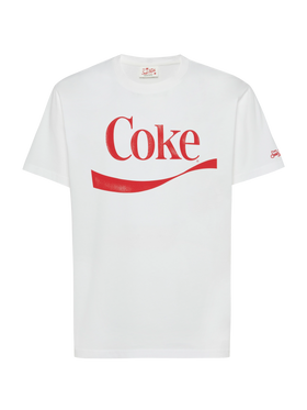 T-shirt Man in cotone con stampa logo Coke | THE COCA COLA COMPANY SPECIAL EDITION