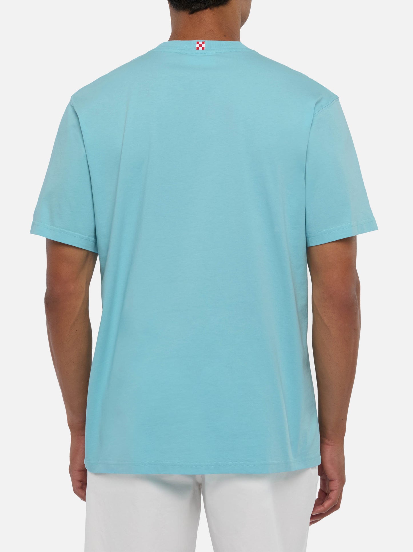 T-shirt Man in cotone con stampa scooter Lodola | MARCO LODOLA SPECIAL EDITION