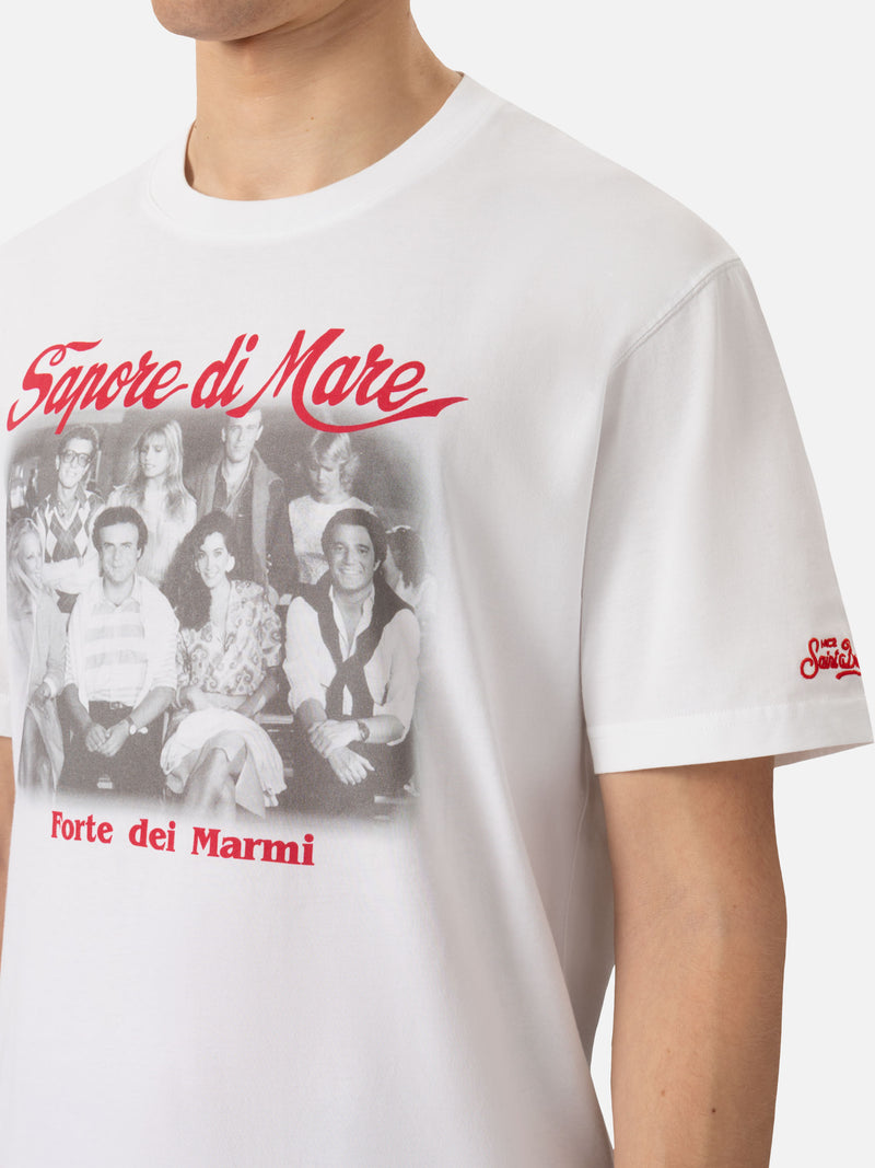 Cotton T-shirt with Forte dei Marmi 83 print |SAPORE DI MARE SPECIAL EDITION