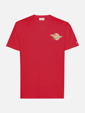 Cotton T-shirt with Ducati Meccanica logo print | DUCATI MOTORS® SPECIAL EDITION