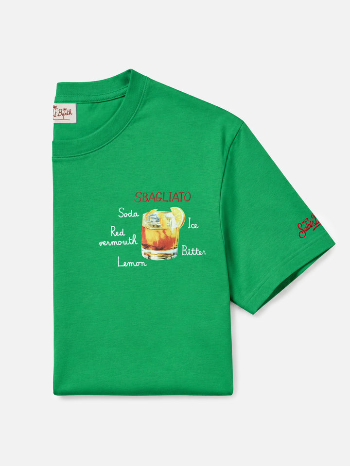 Camiseta con bordado Sbagliato 