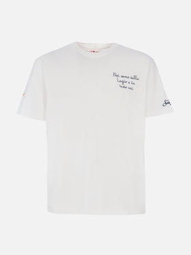 T-shirt da uomo in cotone con ricamo Lazio | SS LAZIO SPECIAL EDITION