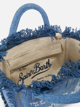 Medium wash denim Vanity mini bag
