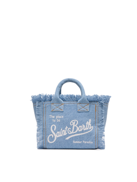 Light denim Mini Vanity bag - MC2 Saint Barth
