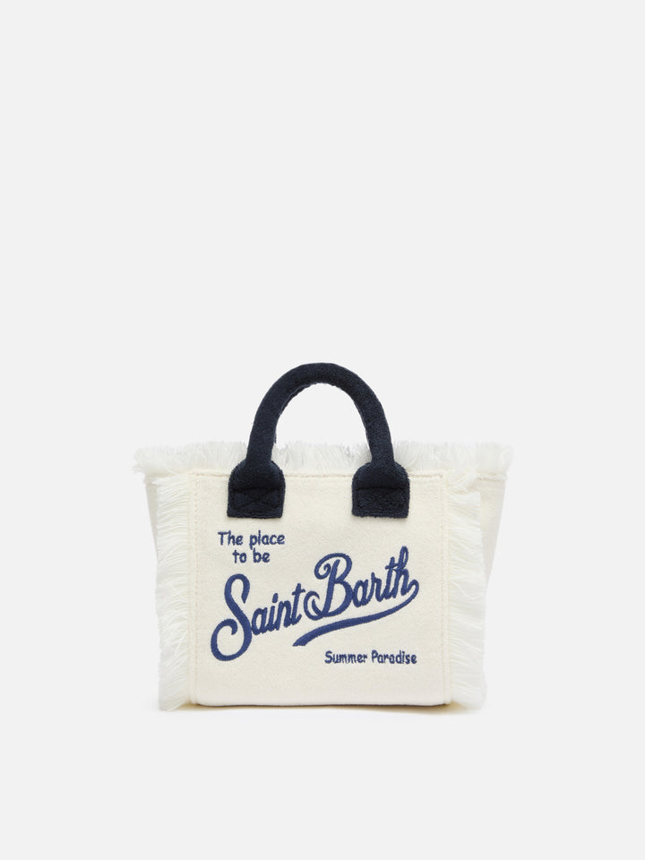 Weißes Mini-Kosmetiktäschchen