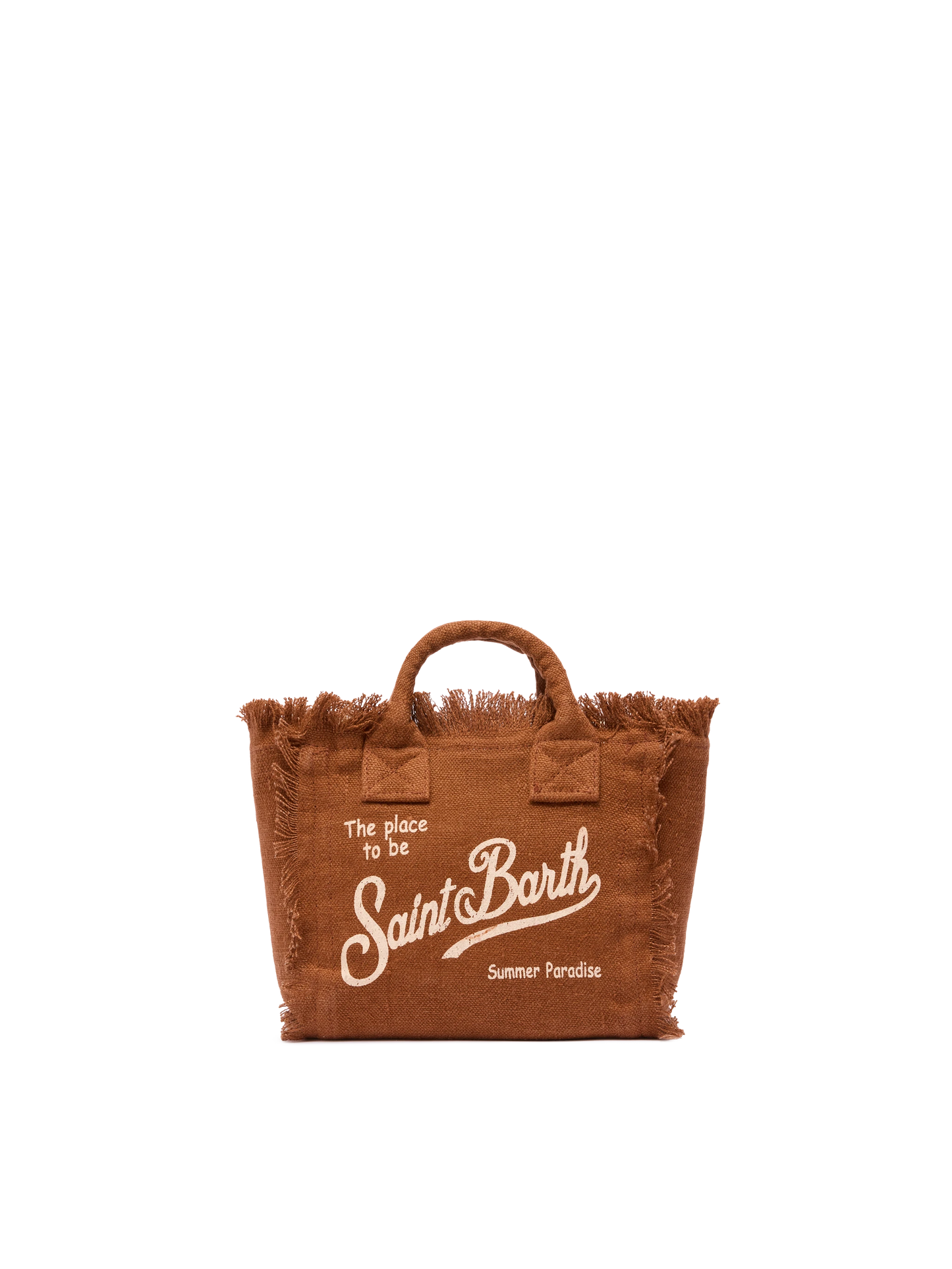 Mini Vanity brown Linen bag