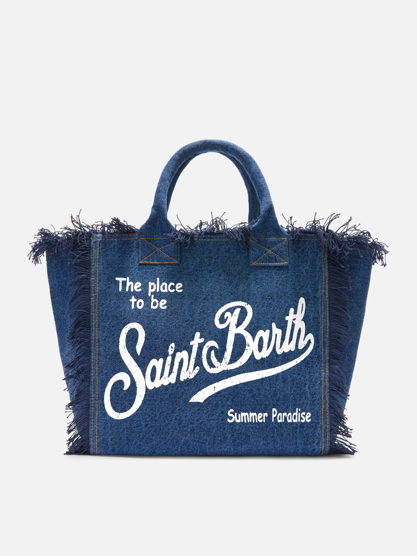 Dark wash denim Vanity regular bag