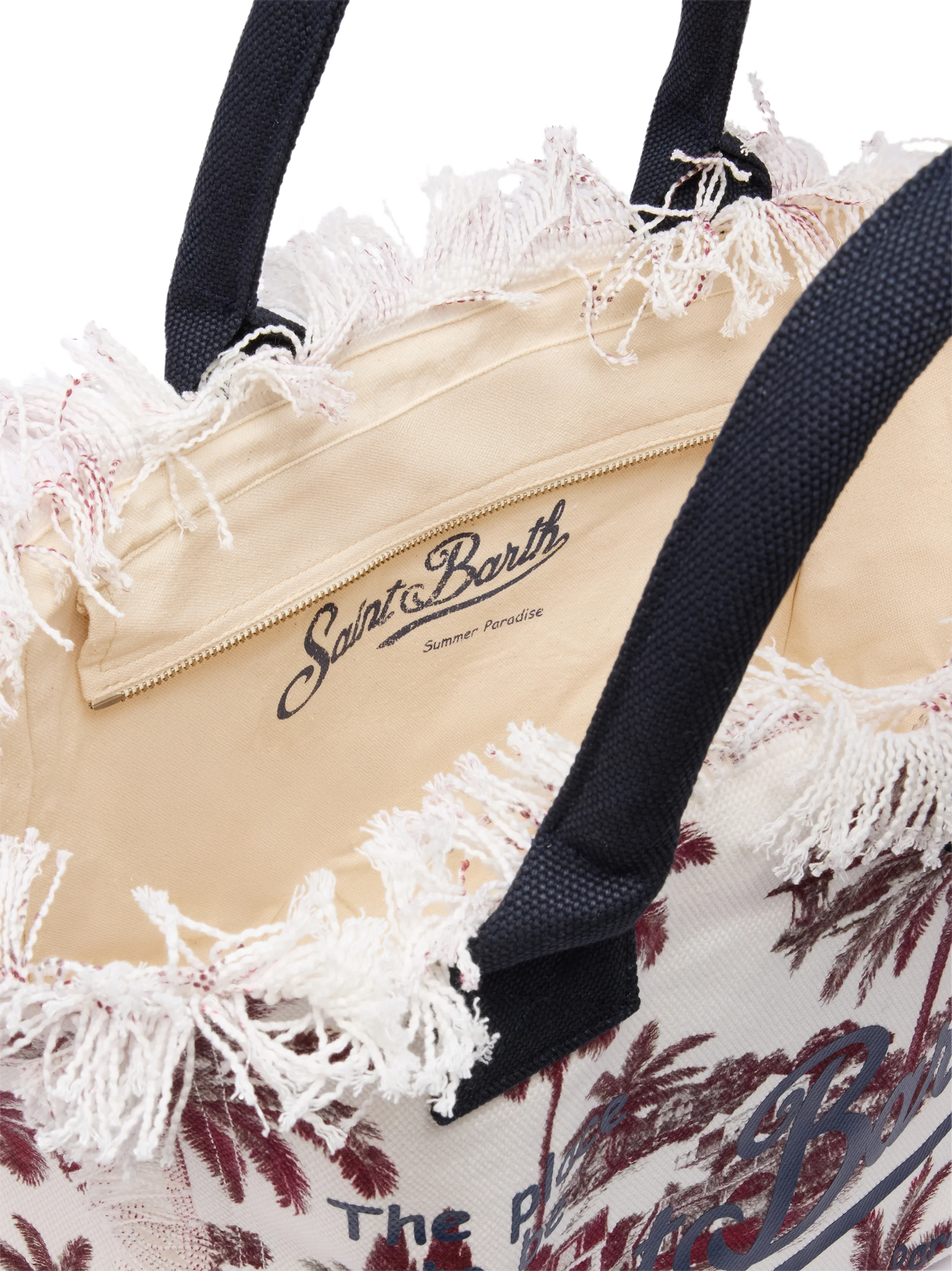 Borsa a spalla Vanity in canvas di cotone con stampa toile de jouy | AI CO-CREATED DESIGN BY RICKDICK - POWERED BY RED-EYE