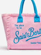 Borsa a spalla Vanity Sponge in spugna rosa