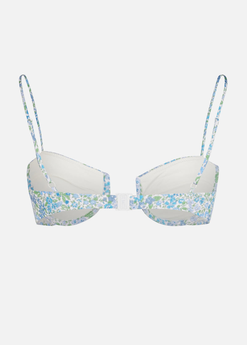 Damen-Bralette-Top Salina mit Bügel und Joanna Luise-Print | HERGESTELLT AUS LIBERTY-STOFF